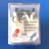 HIMEL PLUG IN RELAY 11 PIN 24VAC 5A 3C/O WITH LED HDZ9053LBR