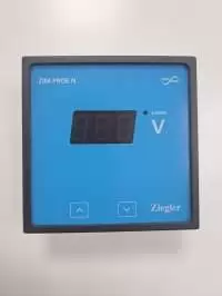 ZIEGLER, DIGITAL VOLTMETER AC, 1 PHASE, 96x96mm, I/P: 57.5-480V L-N 50/60 Hz, AUX: 60-300V ACDC, ZIM PROE N 1PH_VOLT