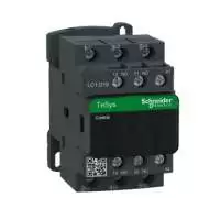 SCHNEIDER ELECTRIC, CONTACTOR, TeSys Deca, 3P, POLE CONTACT 3NO, 18A, AUXILIARY CONTACT 1NO+1NC, COIL VOLTAGE 110V AC, 50/60 Hz, LC1D18F7