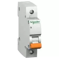 SCHNEIDER ELECTRIC, MCB, Domae, 1P, 10A, 6kA, 230V AC, 50/60 Hz, 17045