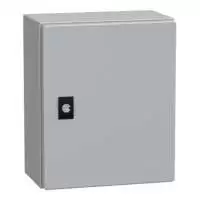 SCHNEIDER ELECTRIC, ENCLOSURE, H: 300mm, W: 250mm, D: 150mm, WALL MOUNTING, WITHOUT MOUNTING PLATE, RAL 7035, IP66, NSYCRN325150