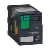 SCHNEIDER ELECTRIC, MINIATURE PLUG IN RELAY, 6A, CONTACTS 4 C/O, COIL VOLTAGE 48V DC, RXM4AB2ED