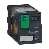 SCHNEIDER ELECTRIC, MINIATURE PLUG IN RELAY, 6A, CONTACTS 4 C/O, COIL VOLTAGE 48V DC, RXM4AB2ED