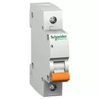 SCHNEIDER ELECTRIC, DOMAE, MCB, SP, 25A, 6kA, 230V AC, 50/60 Hz, IP20, 17048
