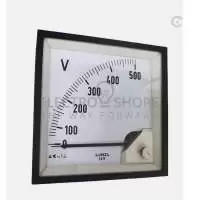 LUMEL, VOLTMETER, I/P:0-600V AC, 96x96, 90 DEG, CL 1, IP52, EA19N E61600000008