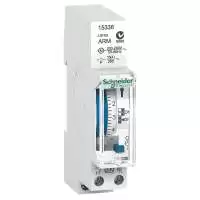 Schneider Electric  Mechanical time switch Acti 9 - IH  - 24 h - 100 h memory, 15336