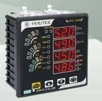 VERITEK, MOTOR PROTECTION RELAY, 3 PHASE 4 WIRE, FLUSH MOUNT, VOLTAGE I/P: 0-500V AC L-L, CURRENT I/P: 0.05-6A AC, 45-65 Hz, AUXILIARY SUPPLY: 90-270V AC/DC, VIPS 83M