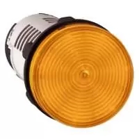 SCHNEIDER ELECTRIC, LED INDICATION LAMP, 110-120V AC, ORANGE, 22 mm, IP 65, XB7EV08GP