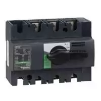 SCHNEIDER ELECTRIC, SWITCH DISCONNECTOR, Compact INS125, 125A, 3P, 690V AC, 50/60 Hz, IP 40, 28910