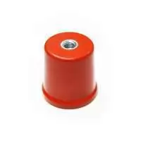 PEX CONICAL INSULATOR 30H, M6, DMC RED MS INSERT, PROC-630