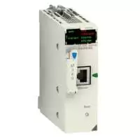 SCHNEIDER ELECTRIC, NETWORK MODULE, MODICON M340, MODBUS TCPIP, 1xRJ45, 10/100 Mbit/s, FLASH MEMORY CARD, IP 20, BMXNOE0100