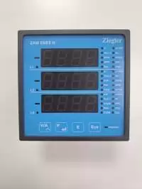 ZIEGLER, DIGITAL POWER METER, 3 PHASE, I/P CURRENT: 1A/5A, I/P VOLTAGE: 500V L-L, AUX. SUPPLY: 60-300V AC/DC, WITH RS-485, 1 RELAY O/P, ZAM ENEO N