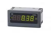 LUMEL LED Digital Multi-Function Panel Meters Input DC, for measurements of DC Voltages, DC Currents or Temperature with PD14 Programmable, 2 OC outputs and Red+Green+Orange Display - N20