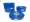 POWERMAT PVC HEAT SHRINKABLE SLEEVE, Thickness 0.17mm , 93mm BLUE, PMTHS-10093B