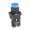 HIMEL, ILLUMINATED PUSH BUTTON, HLAY5, BLUE, CONTACT 1 NO, 230V, IP40, HLAY5BW38N1L