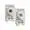 STEGO, SMALL COMPACT THERMOSTAT, KTO 011, CONTACT TYPE NC, 32 TO 140 DegF, DIN RAIL MOUNT, 250VAC, IP 20, 01140.9-00