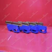 HIMEL COPPER TERMINAL BLOCK 12 HOLES BLUE HTB0100812W12B