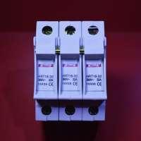 HIMEL, FUSE CARRIER, 3P, 32A, FUSE SIZE 10X38 mm, 380-500V AC, HRT1832Z3