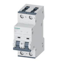 SIEMENS, SENTRON, MCB, 2P, 16A, 10kA, 400V AC, 440V DC, IP20, 5SY5216-7
