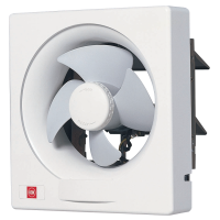 KDK Exhaust Fan Wall Mounted Square 15cm 6 inch Automatic Shutter - 15AAQ1